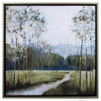 Walk in the Forest Canvas Wall Art  Warm Home View