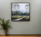 Walk in the Forest Canvas Wall Art  Warm Home View