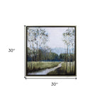 Walk in the Forest Canvas Wall Art  Warm Home View