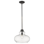 Torrel 1-Light Oil-Rubbed Bronze Pendant  Warm Home View