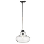 Torrel 1-Light Oil-Rubbed Bronze Pendant  Warm Home View