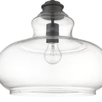 Torrel 1-Light Oil-Rubbed Bronze Pendant  Warm Home View