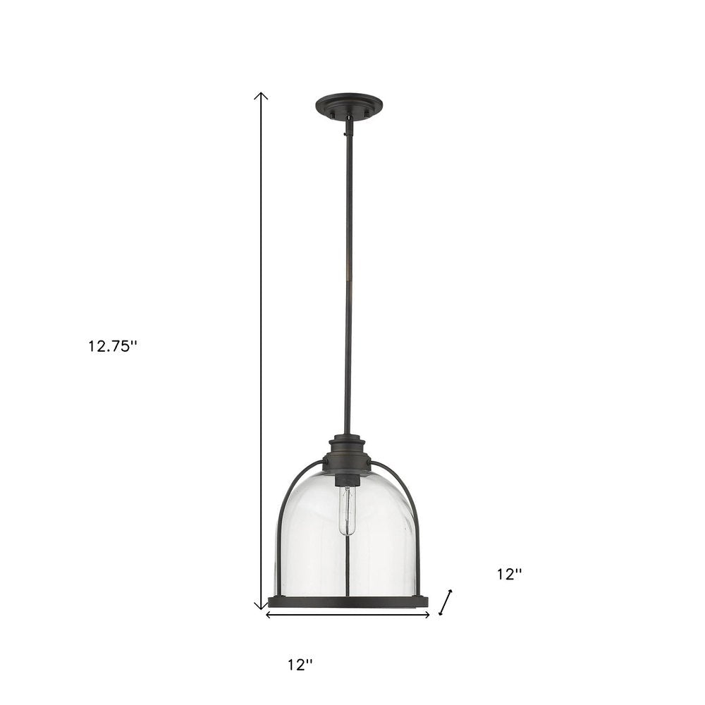 Stanton 1-Light Oil-Rubbed Bronze Pendant  Warm Home View