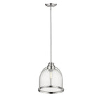 Stanton 1-Light Polished Nickel Pendant  Warm Home View