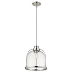 Stanton 1-Light Polished Nickel Pendant  Warm Home View