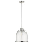 Stanton 1-Light Polished Nickel Pendant  Warm Home View