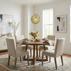 Tholos 1-Light White Pendant  Warm Home View