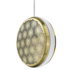 Tholos 1-Light White Pendant  Warm Home View