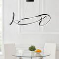 Moscow LED Chandelier // Black  Warm Home View