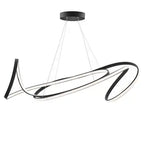 Moscow LED Chandelier // Black  Warm Home View