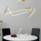 Moscow LED Chandelier // Gold  Warm Home View