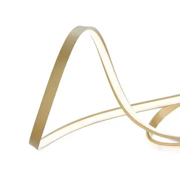 Moscow LED Chandelier // Gold  Warm Home View