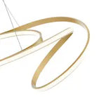Moscow LED Chandelier // Gold  Warm Home View