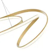 Moscow LED Chandelier // Gold  Warm Home View