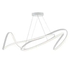 Moscow LED Chandelier // White  Warm Home View
