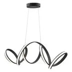Seville LED Chandelier // Black  Warm Home View