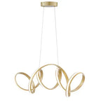 Seville LED Chandelier // Gold  Warm Home View