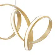 Seville LED Chandelier // Gold  Warm Home View