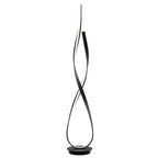 Matte Black Vienna LED 55" Tall Floor Lamp // Dimmable  Warm Home View