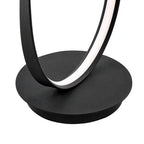 Matte Black Vienna LED 55" Tall Floor Lamp // Dimmable  Warm Home View