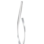 Chrome Vienna LED 55" Tall Floor Lamp // Dimmable  Warm Home View