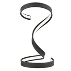 Hamburg Black Table Lamp // LED Strip & Dimmable Switch  Warm Home View