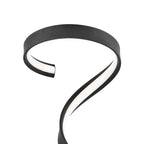Hamburg Black Table Lamp // LED Strip & Dimmable Switch  Warm Home View