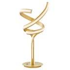 Munich Gold Table Lamp // Natural White LED Strip & Touch Dimmer  Warm Home View