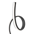 Amsterdam Black Table Lamp - LED Strip & Touch Dimmer  Warm Home View
