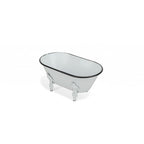 White Bathtub Decorative Sculpture  Warm Home View