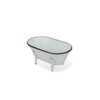 White Bathtub Decorative Sculpture  Warm Home View