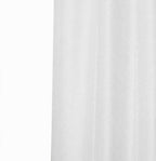 Luxurious White Waffle Weave Shower Curtain  Warm Home View