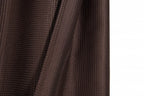 Luxurious Brown Waffle Weave Shower Curtain  Warm Home View