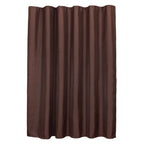 Luxurious Brown Waffle Weave Shower Curtain  Warm Home View