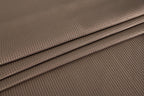 Luxurious Mocha Waffle Weave Shower Curtain  Warm Home View