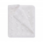 White Puff Sheer Shower Curtain  Warm Home View