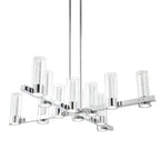 Victory 12 Light Chandelier //  Chrome  Warm Home View