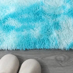 Fluffy Shaggy Area Rug for Living Room (Various Sizes)  Warm Home View