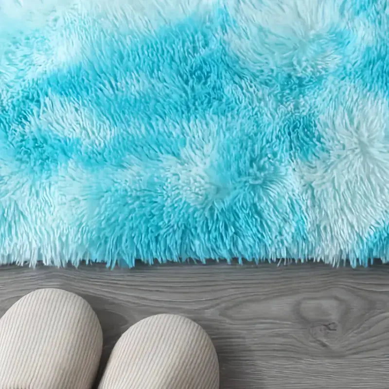 Fluffy Shaggy Area Rug for Living Room (Various Sizes)  Warm Home View