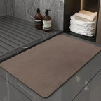 Modern Diatom Ooze Bathroom Floor Mat  Warm Home View