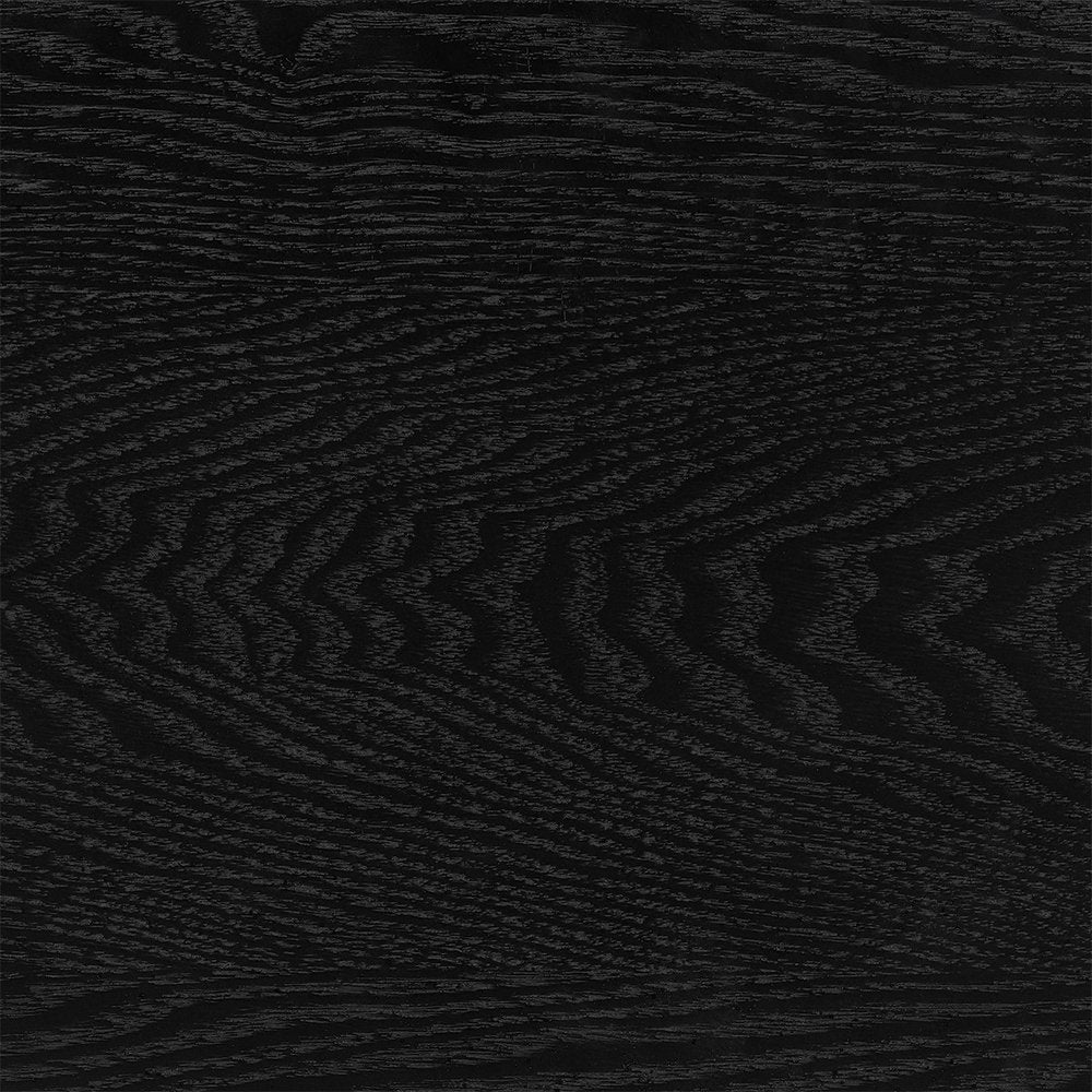 43" Black Wooden Floating Shelf  Warm Home View