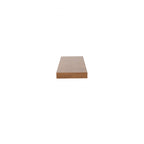 43" Brown Wooden Wall Mounted Floating Shelf  Warm Home View