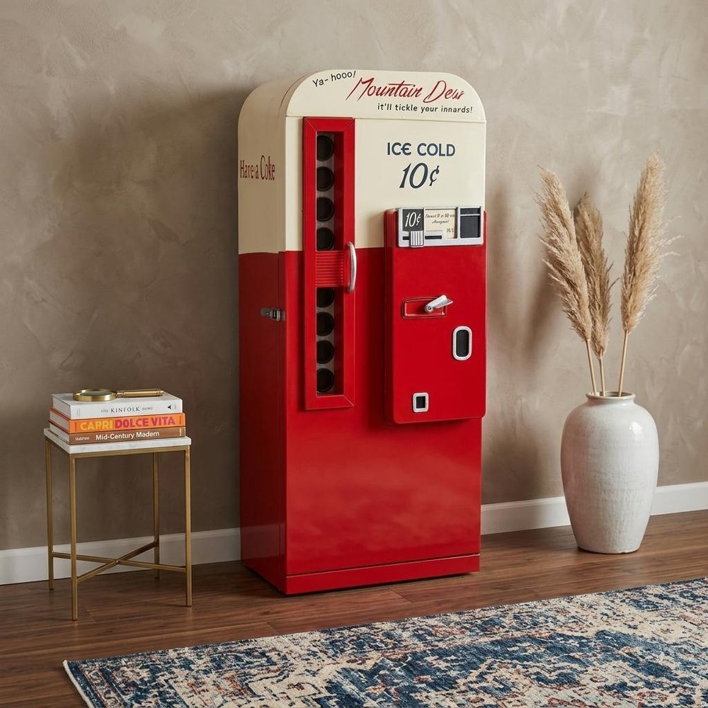 Coca-Cola Vending Machine Storage  Warm Home View
