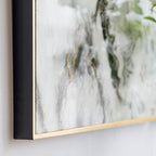 Set of Two White Framed Art  Warm Home View