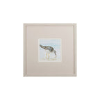 Set of Two Sandpipers Watercolor Wall Art  Warm Home View
