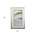 Set of Two Sandy Beach Abstract Wall Art  Warm Home View
