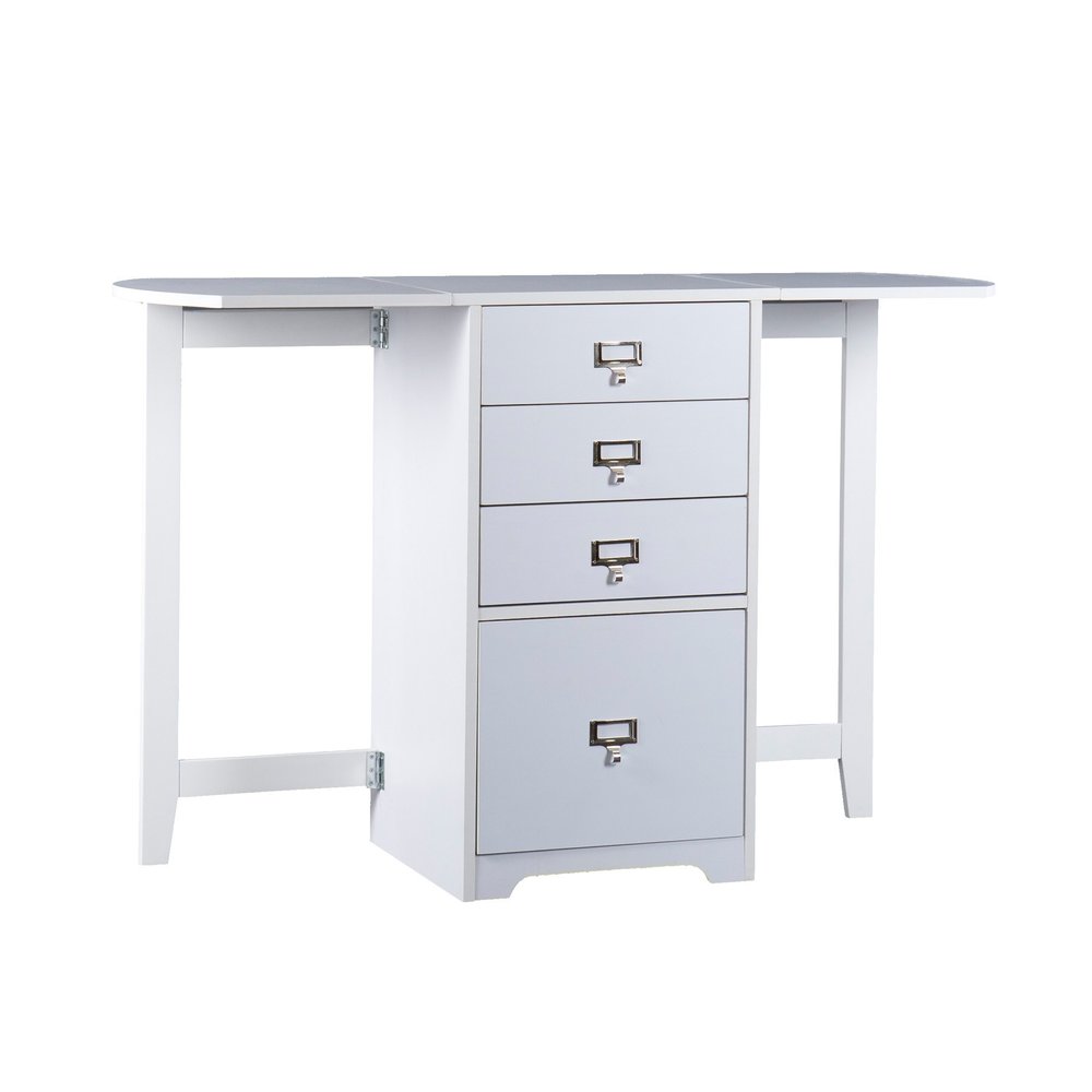 Fold-out Organizer and Craft Desk  Warm Home View