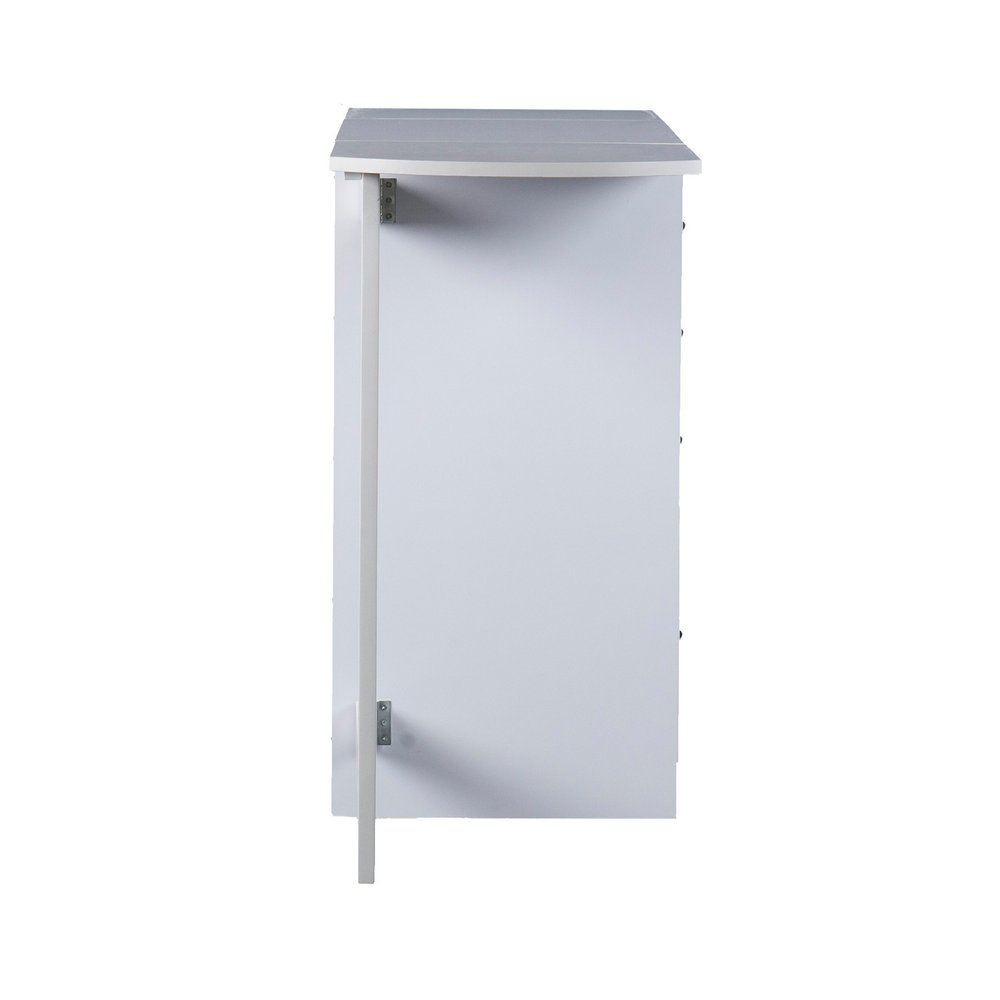 Fold-out Organizer and Craft Desk  Warm Home View