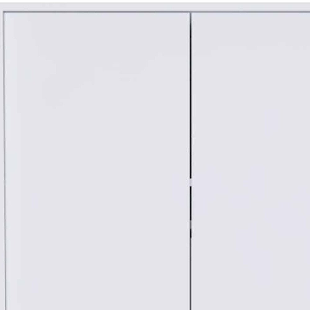 71" Light Gray Wood Single Drawer Combo Dresser  Warm Home View