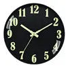 Authentic Hendas Luminous Wall Clock - Stylish Wooden Design  Warm Home View